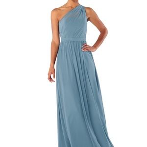 One Shoulder Maxi Dress Brideside
